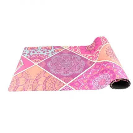 Suede Rubber Yoga Mat