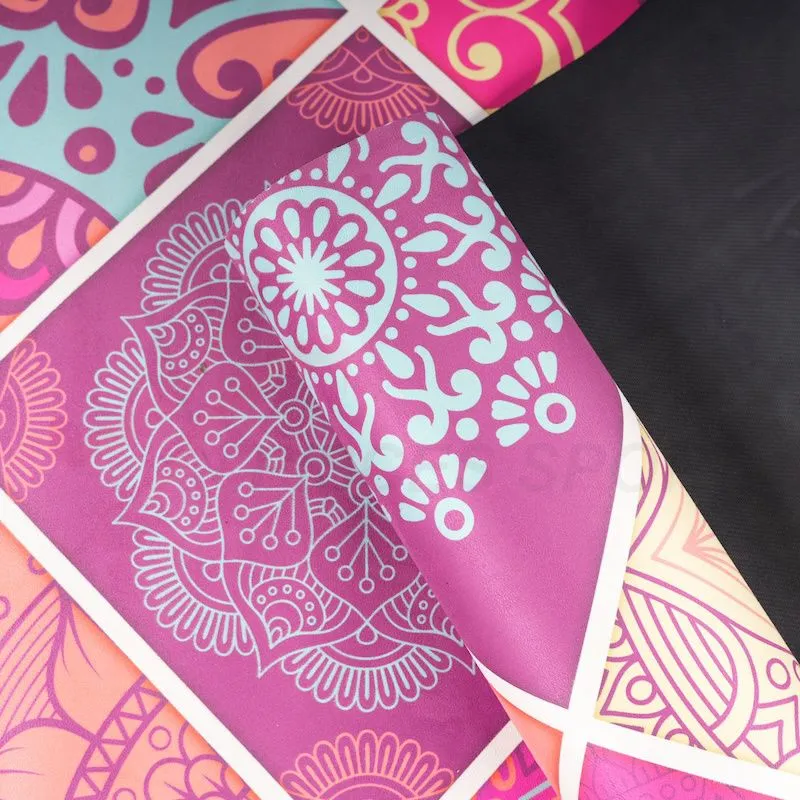 Wholesale Suede Rubber Yoga Mat