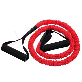 1 Shape Latex Resistance Tube With Fabric Sleeve