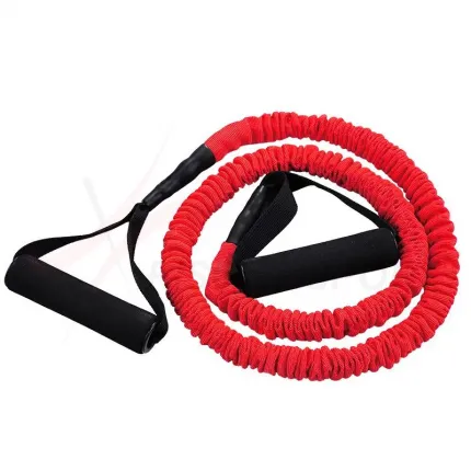 1 Shape Latex Resistance Tube With Fabric Sleeve