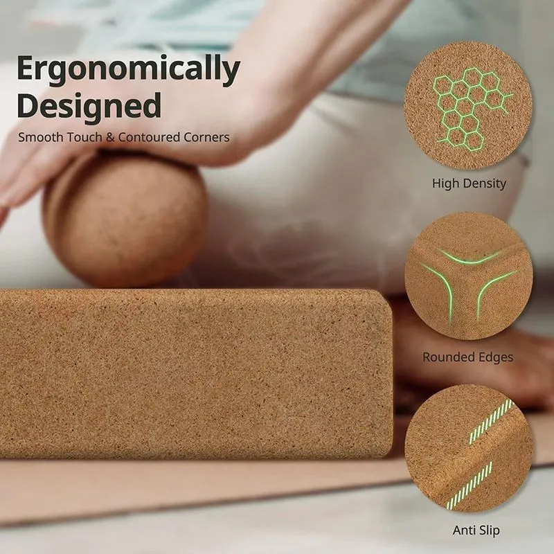 Wholesale Cork Yoga Block