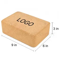 Custom Cork Yoga Block Manufacturer