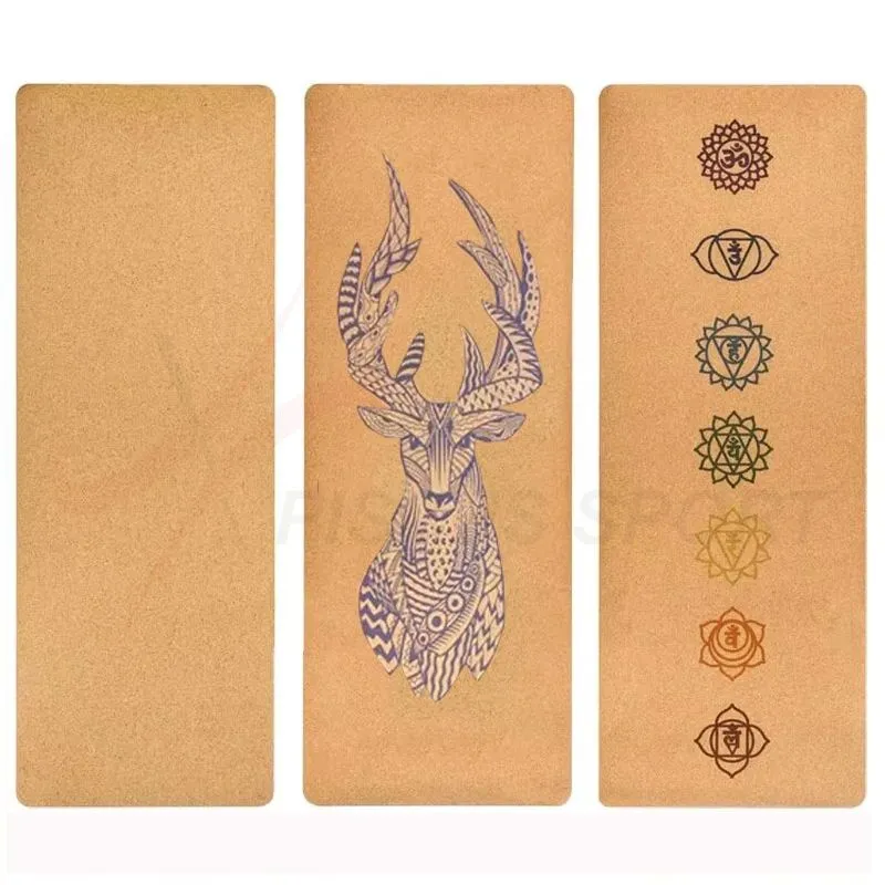 Wholesale Cork Tpe Yoga Mat