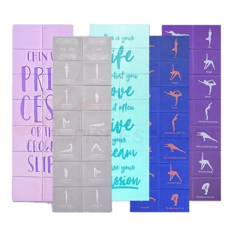 Wholesale Foldable Yoga Mat