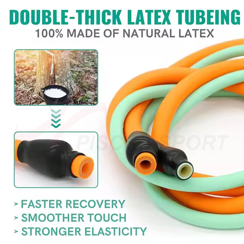 5 Levels Latex Resistance Tube Set