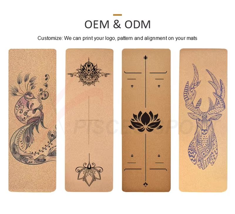 Cork Tpe Yoga Mat